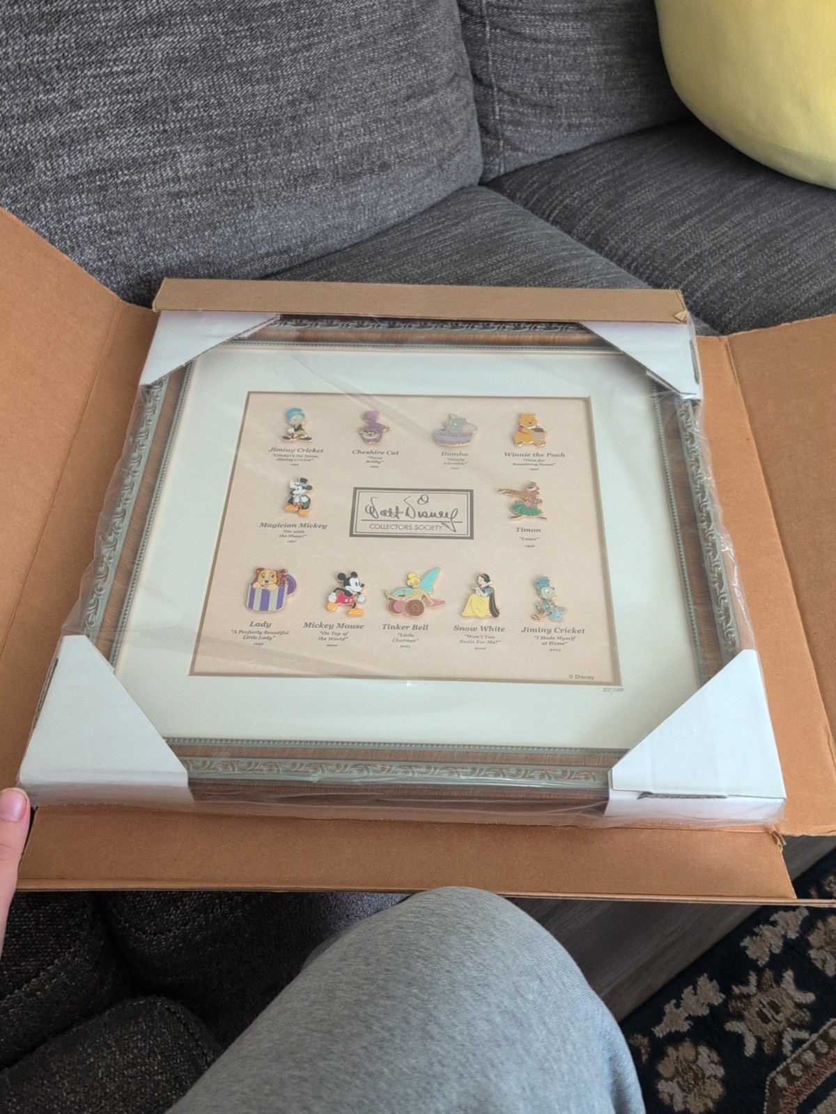 Walt Disney Collectors Society 'A Decade of Dreams' Limited Edition Pin Set Walt Disney Collectors Society 'A Decade of Dreams' Limited Edition Pin Set