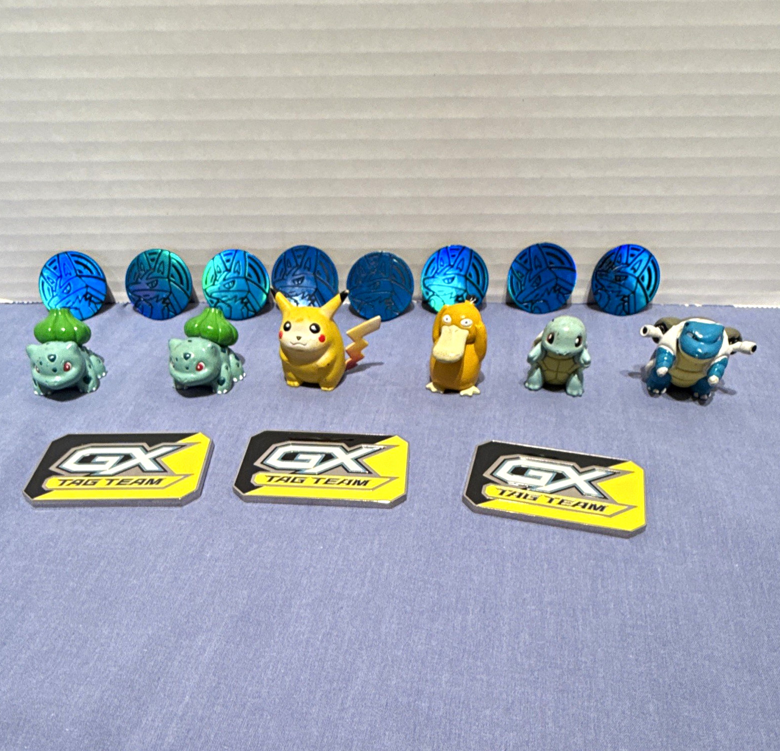 Pokémon 2019 Plastic Mini Figurine Lot Bulbasaur Pikachu Psyduck Squirtle