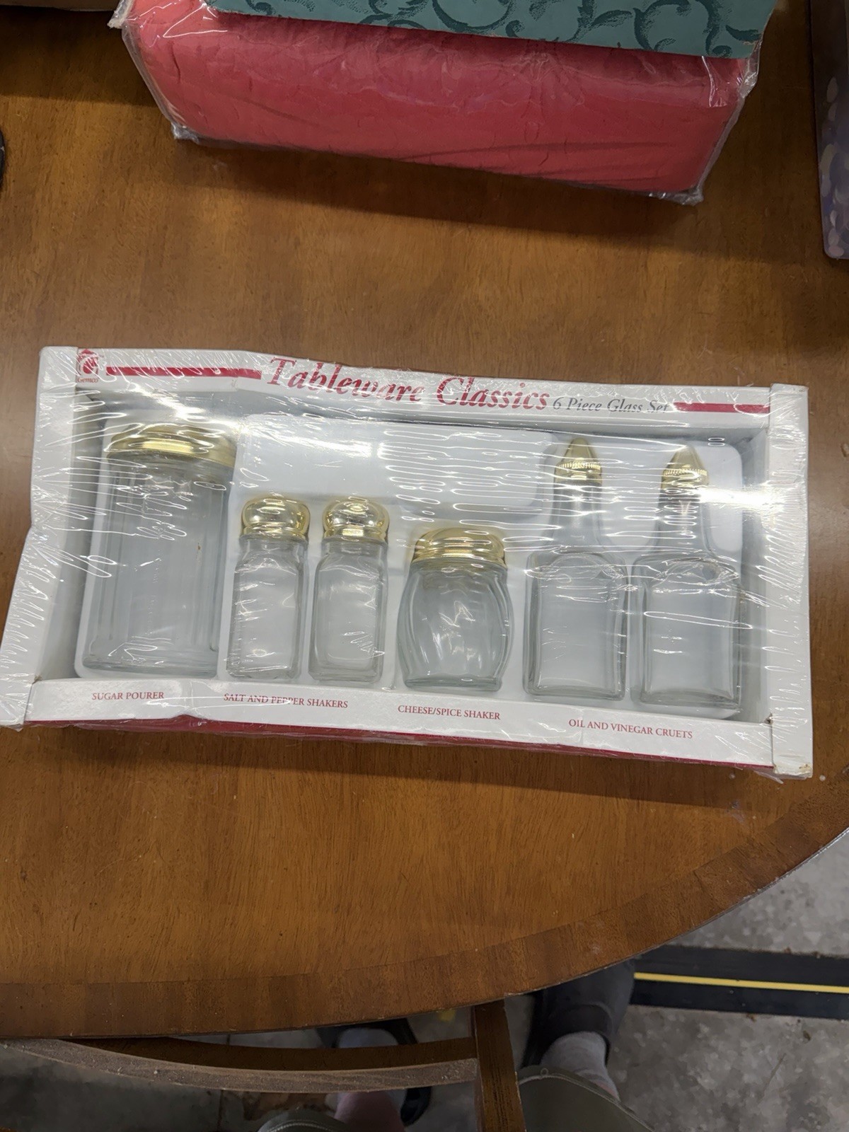 Gemco Tableware Classics 1996 Made In USA New In Box 6 Piece Glass Set Gemco Tableware Classics 1996 Made In USA New In Box 6 Piece Glass Set