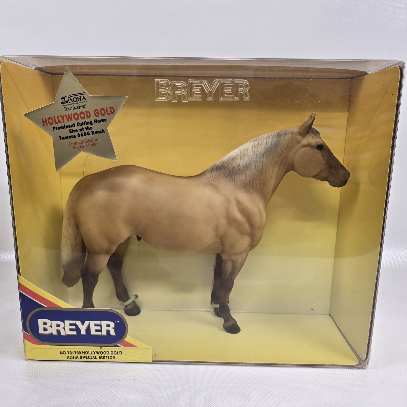 Breyer  Hollywood Gold AQHA Exclusive Special Edition 701799 New Vintage 