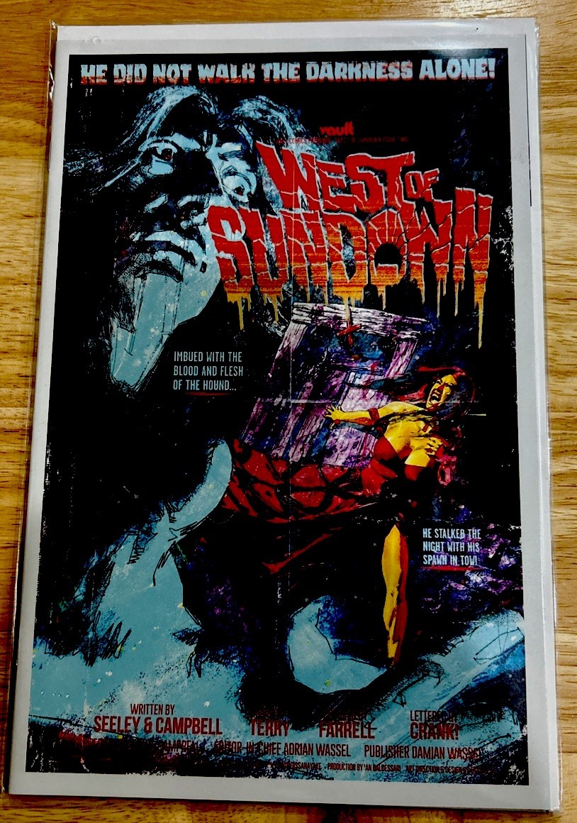 WEST OF SUNDOWN # 2 NM TIM SEELEY VAULT COMICS 2022 HORROR