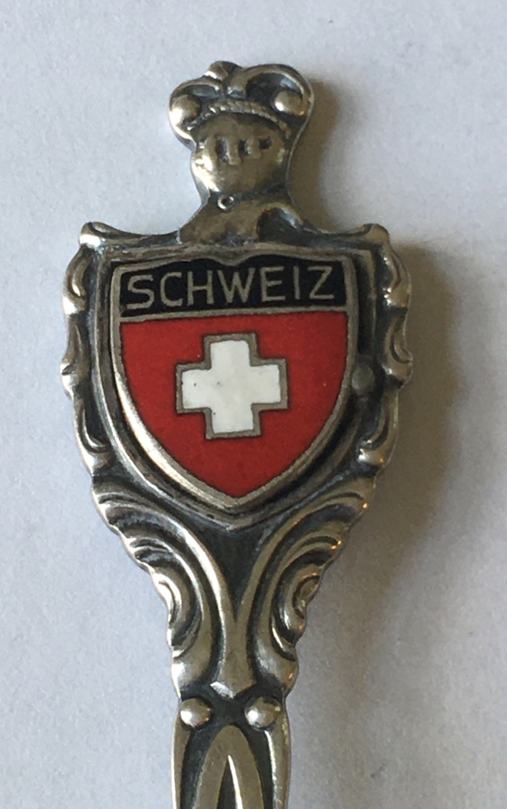 Schweiz Switzerland Vintage Souvenir Spoon Collectible Schweiz Switzerland Vintage Souvenir Spoon Collectible