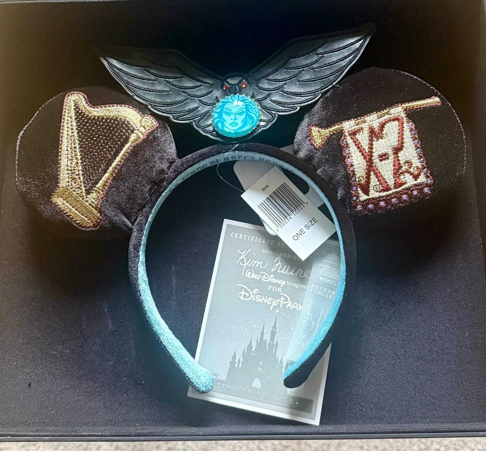 NEW Disney Parks Designer Collection Kim Irvine Haunted Mansion 50th Headband NEW Disney Parks Designer Collection Kim Irvine Haunted Mansion 50th Headband