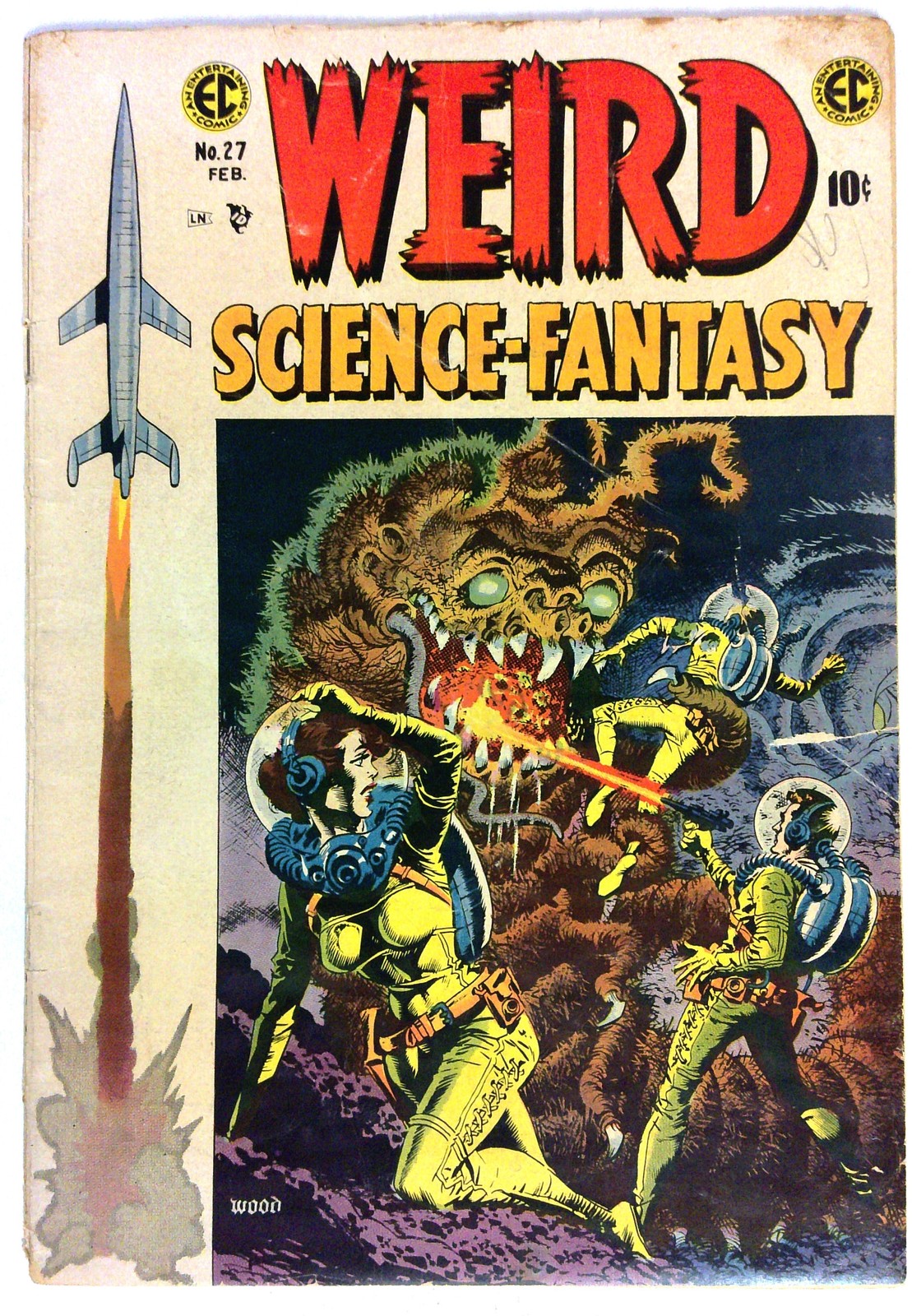 Weird Science-Fantasy #27 (1954) Wally Wood comic book EC G/VG