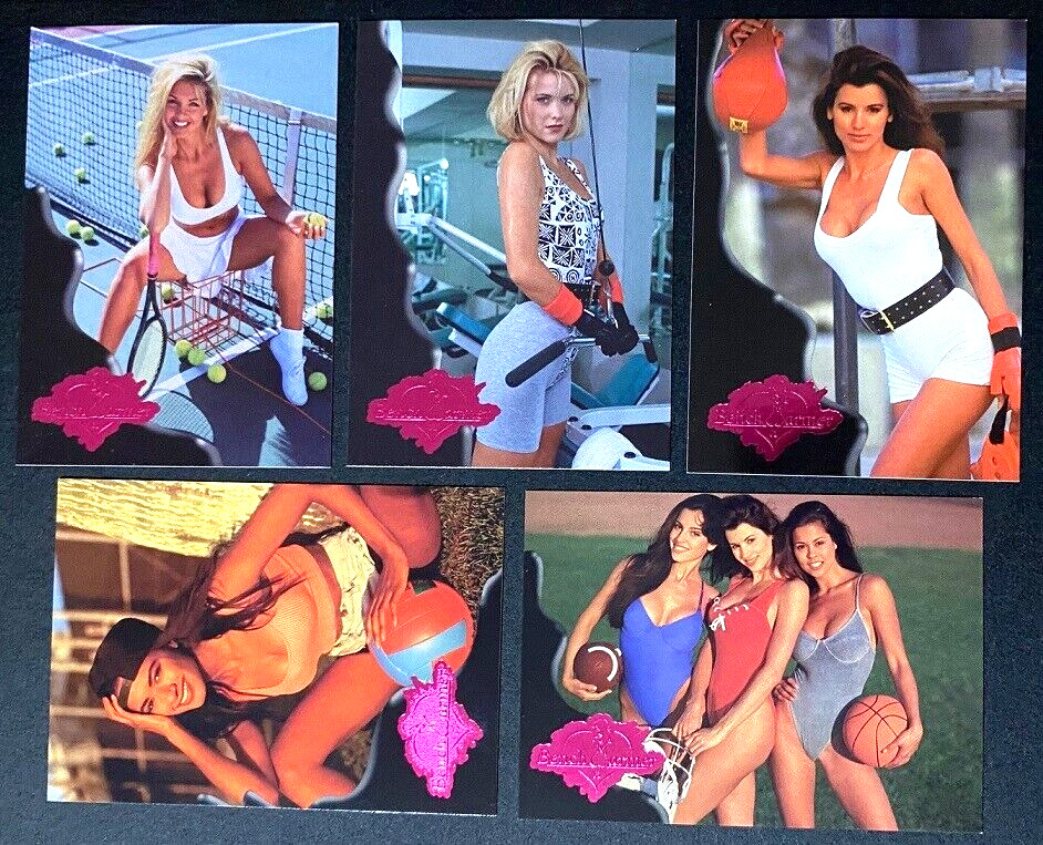 1994 BENCH WARMER 5 CARD FOIL STAMPED SET ANDREA WENZEL + OTHERS 1994 BENCH WARMER 5 CARD FOIL STAMPED SET ANDREA WENZEL + OTHERS