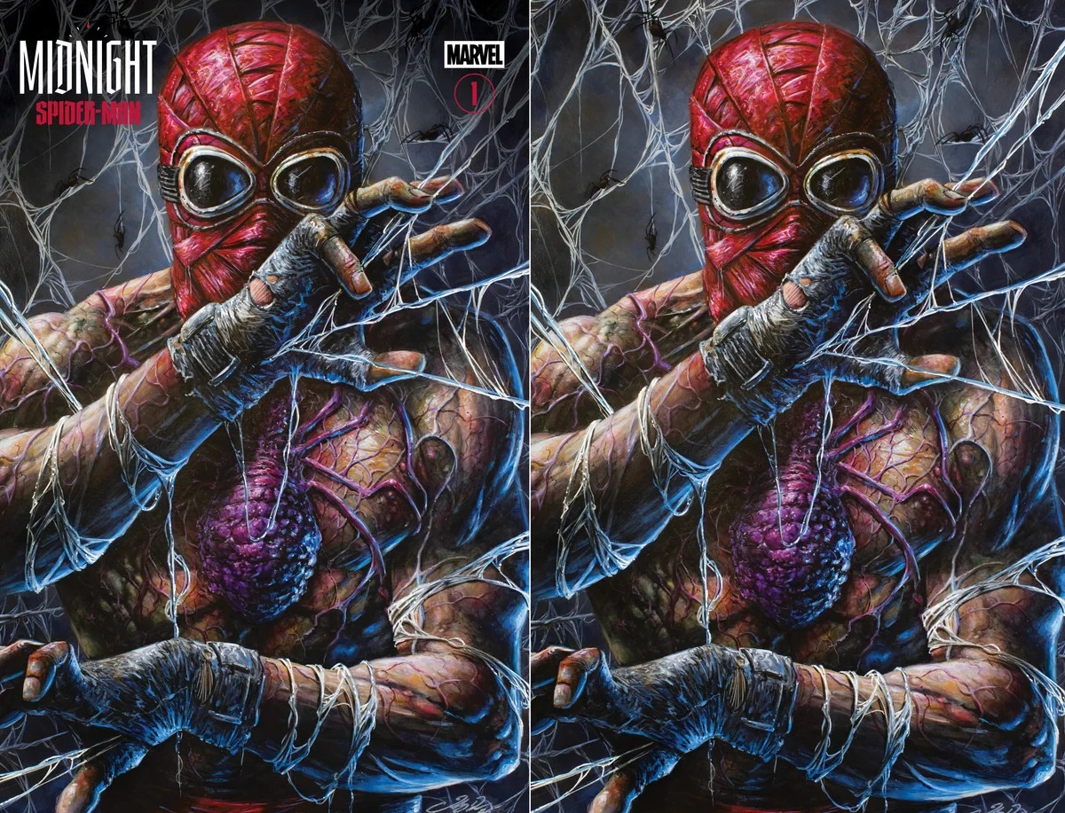 MIDNIGHT SPIDER-MAN #1 JOHNNY DESJARDINS NYCC EXCLUSIVES LTD SETS