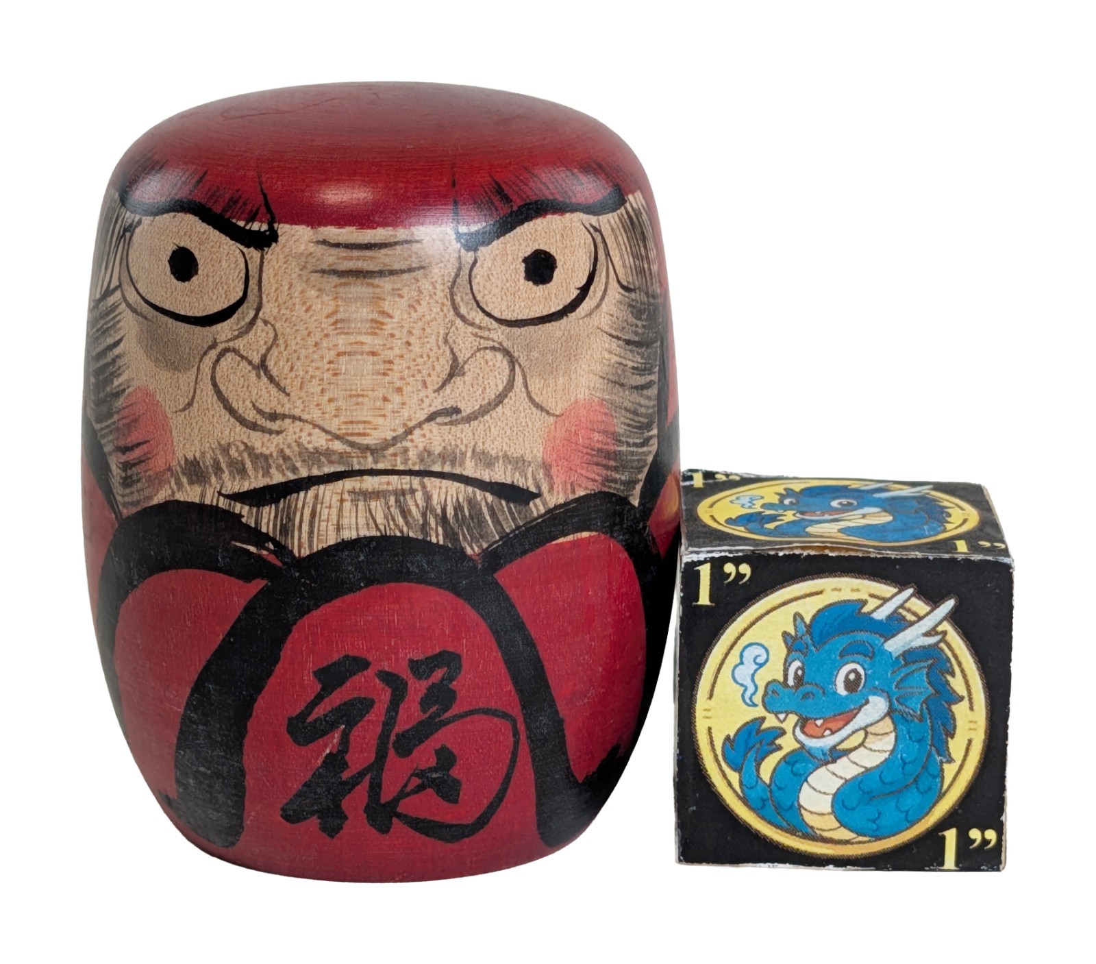 Daruma Style Creative Kokeshi Doll by Kijiyama Artist Kitayama Kenichi 6cm 2.36\