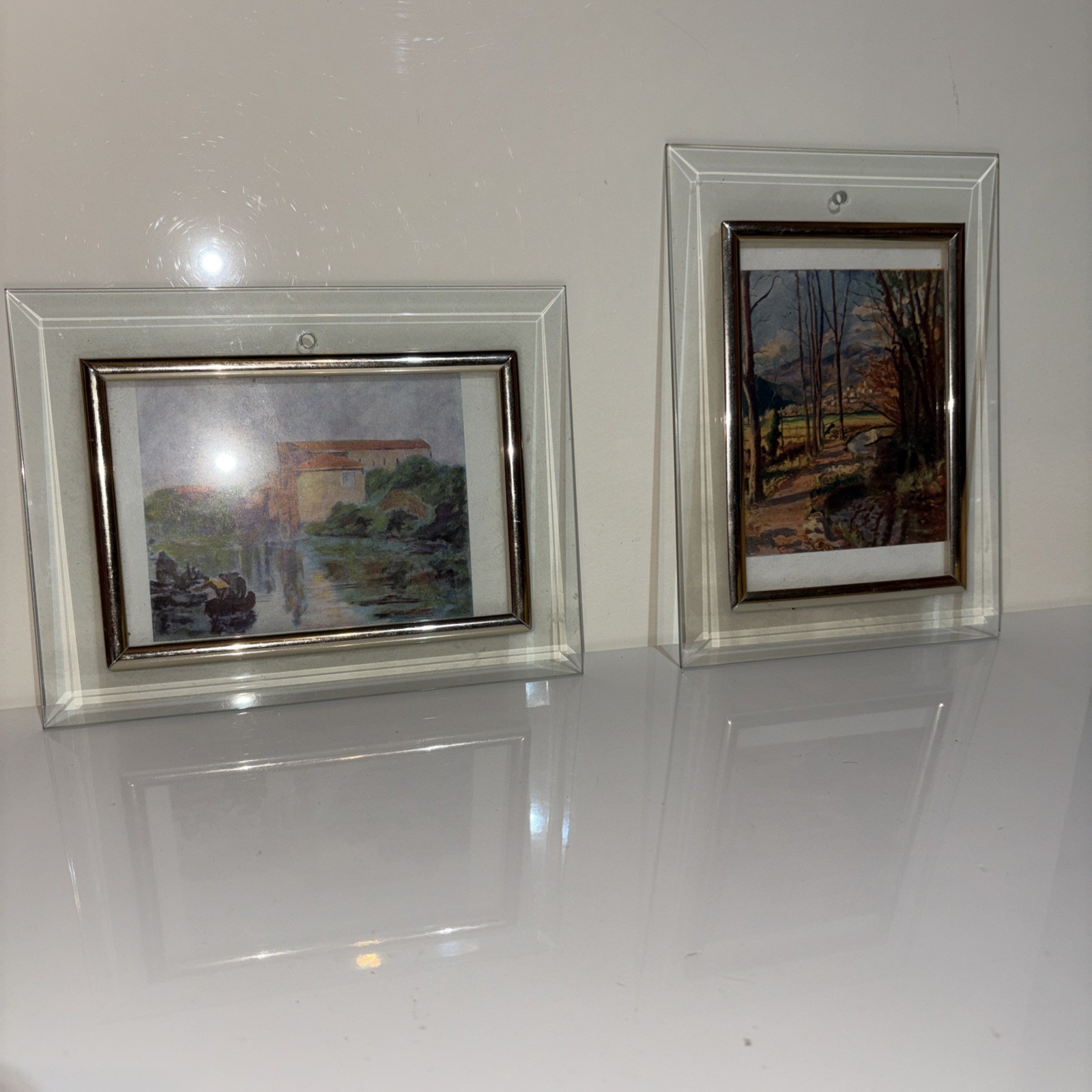 Two Framed Unused Vintage Winston Churchill Post Cards Limited Edition Two Framed Unused Vintage Winston Churchill Post Cards Limited Edition