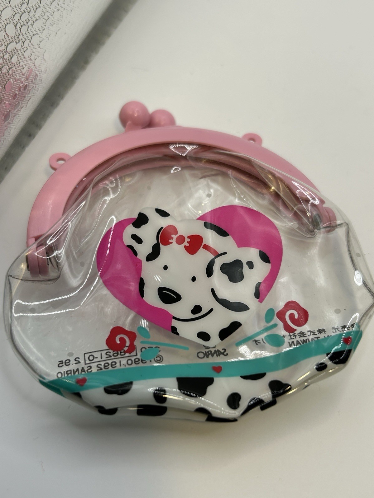 Vintage Sanrio Dotty The Dog Change Purse 