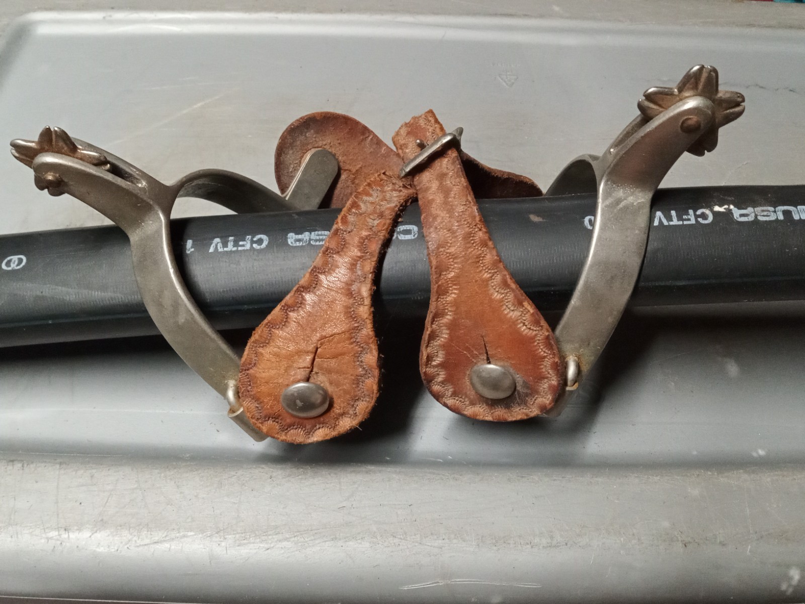 North & Judd Manufacturing CO . Horse Riding Spurs . Western Collectibles