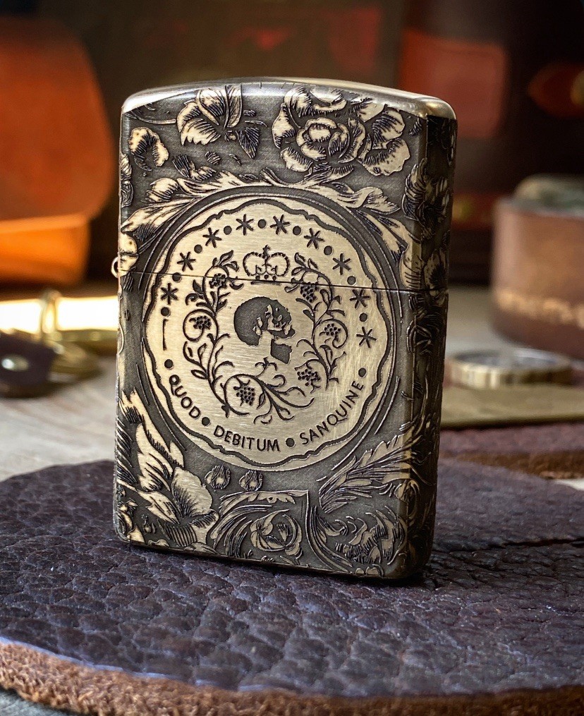 John Wick Blood Oath Custom Zippo Lighter | Brass Armor Zippo | Made In USA