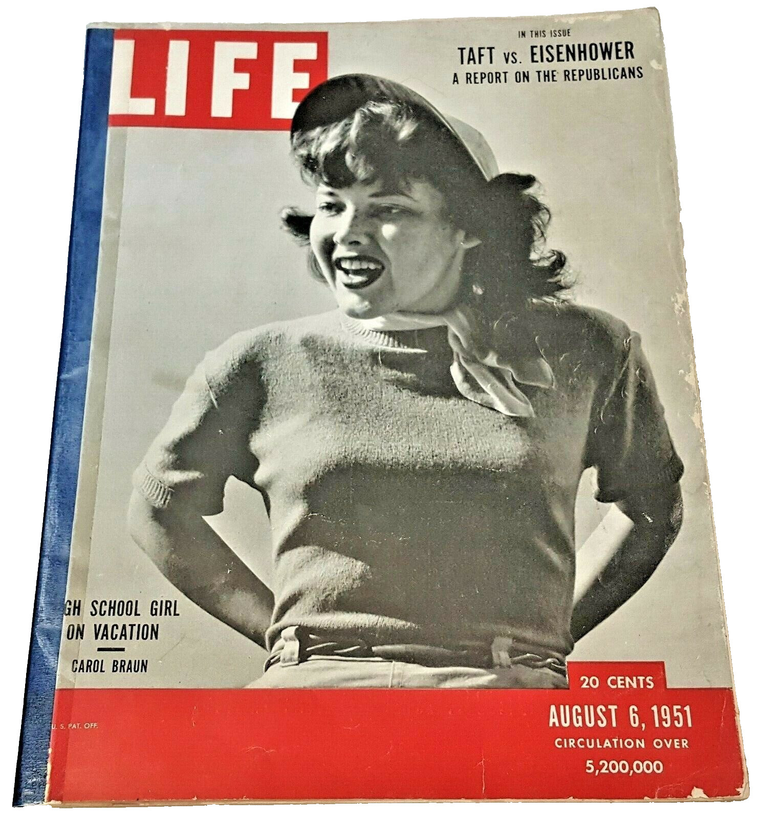 August 6, 1951 LIFE Magazine  ad 50s add ads advertising  Aug 8 7 5 4 9