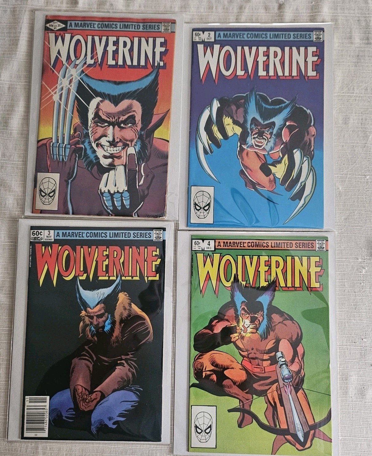Wolverine Limited Series Set 1- 4 Wolverine Limited Series Set 1- 4