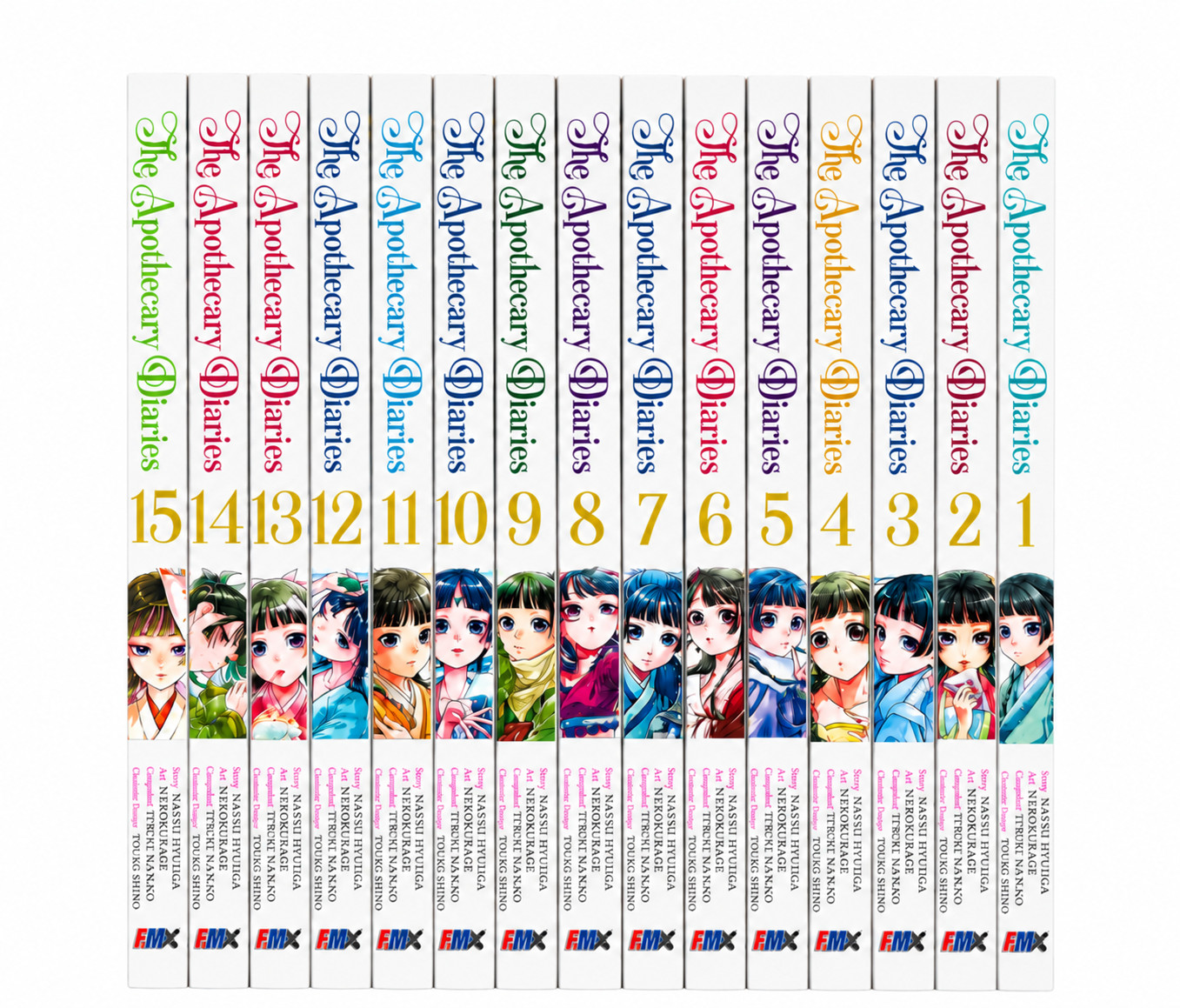 The Apothecary Diaries Half or Full Set Volume 1-15 English Manga New Comic