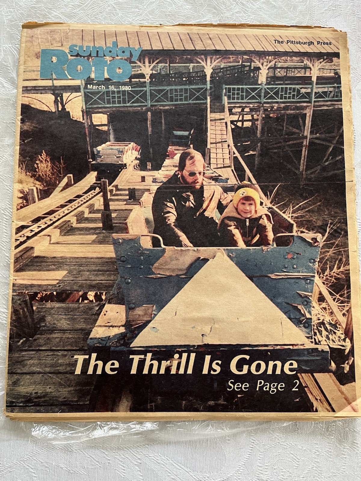 West View Park Pittsburgh Press Roto Section Of Sunday Paper March 16,1980