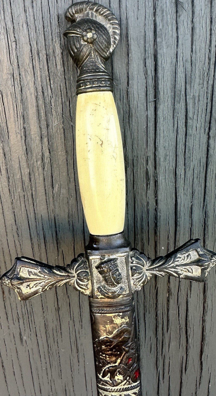 Antique Knights of Pythias K of P Ceremonial Sword Pettibone Bros Cincinnati