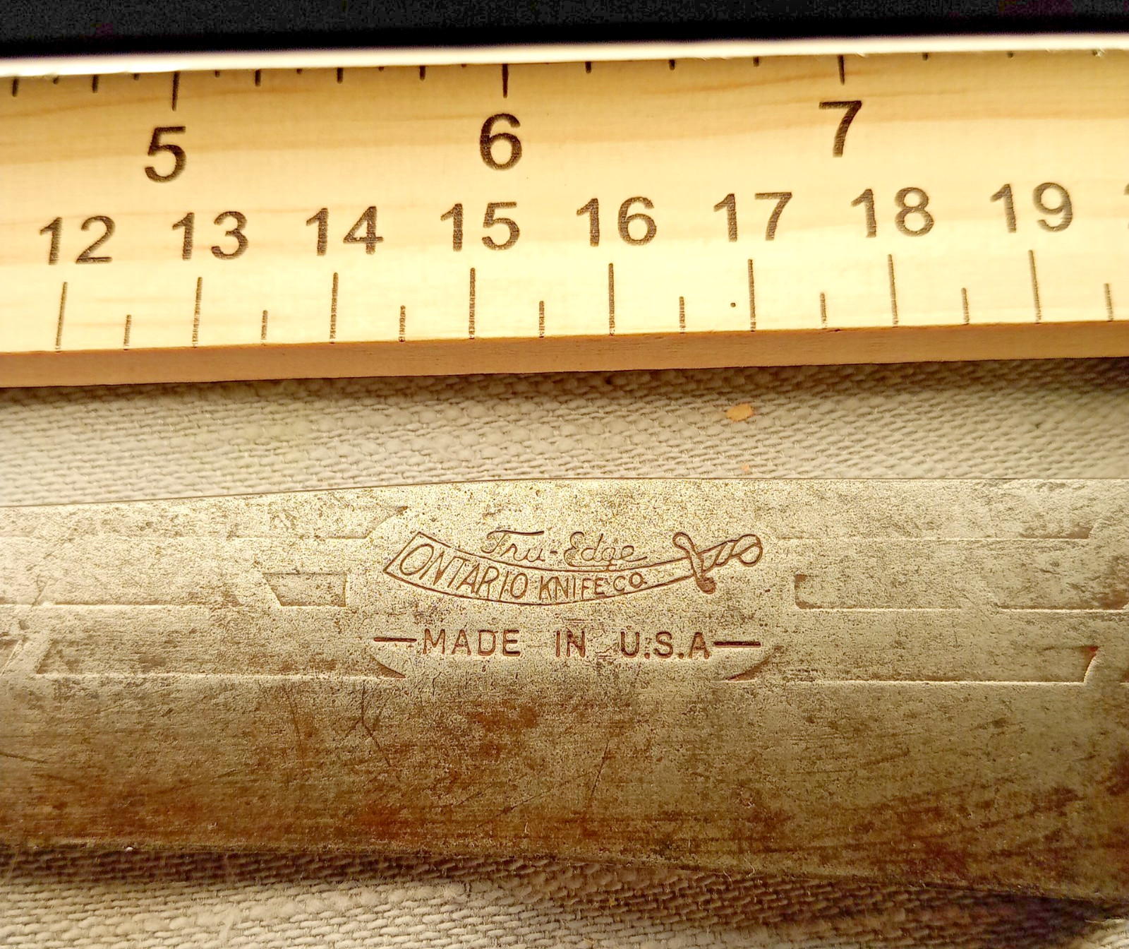 Vintage Ontario Knife Co Tru-Edge 8\ Vintage Ontario Knife Co Tru-Edge 8\