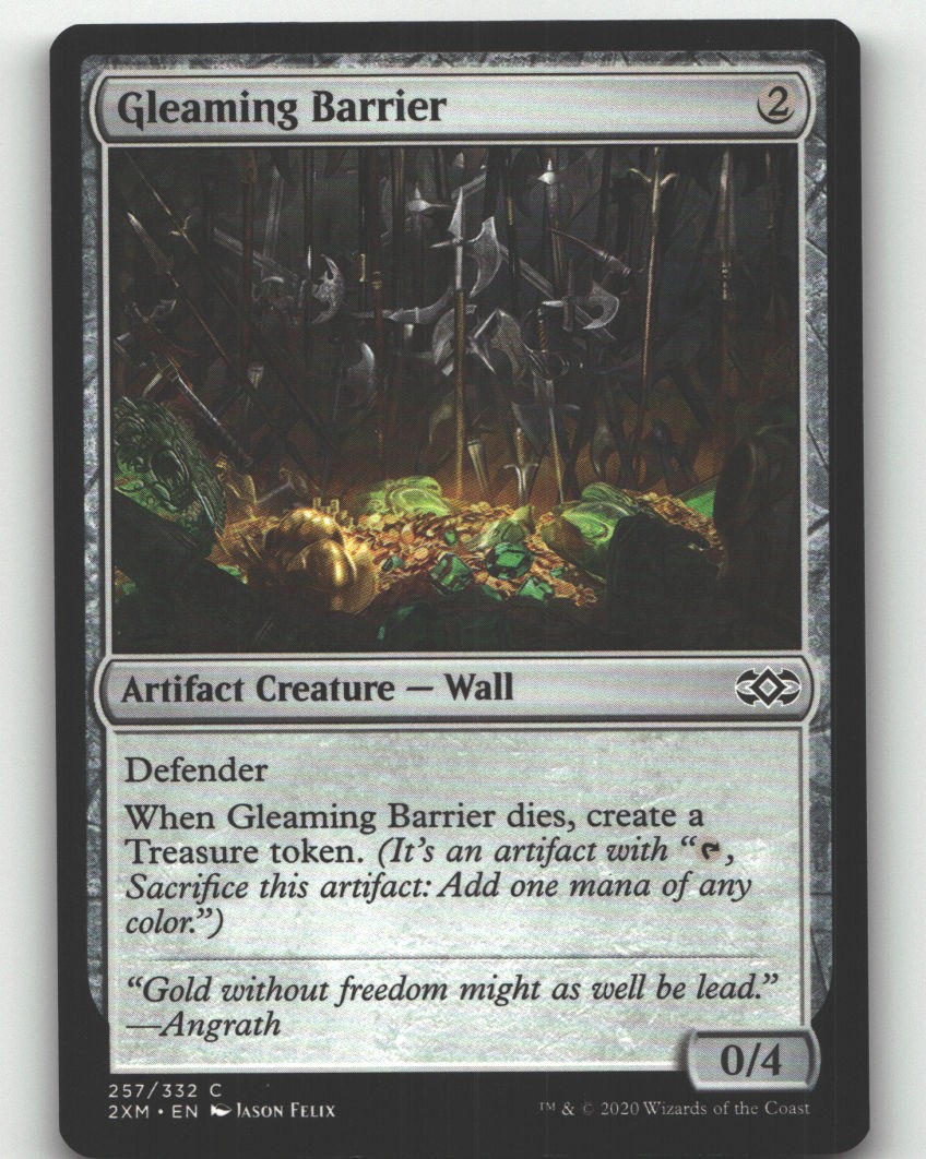 Gleaming Barrier- (NM)--EN-[2XM - 257]