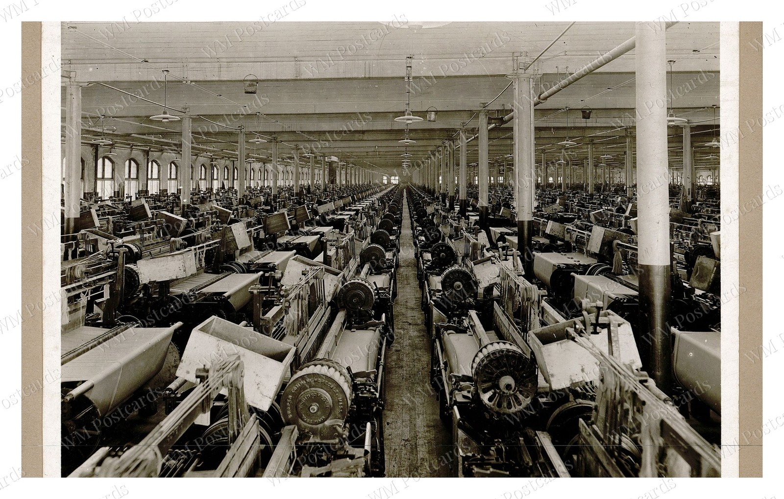 Lawrence Massachusetts 1921 Arlington Mills Looms Standard Postcard Lawrence Massachusetts 1921 Arlington Mills Looms Standard Postcard
