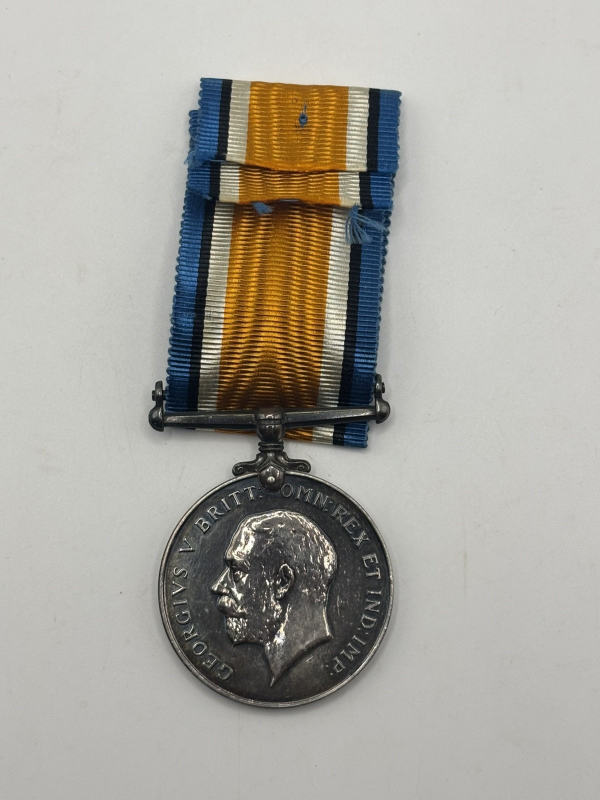 WWI British War Medal George V 1914-1918 Genuine Antique WWI British War Medal George V 1914-1918 Genuine Antique