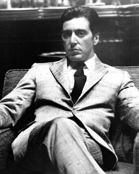 The Godfather Part II 1974 Al Pacino seated as Michael corleone 24x30 poster