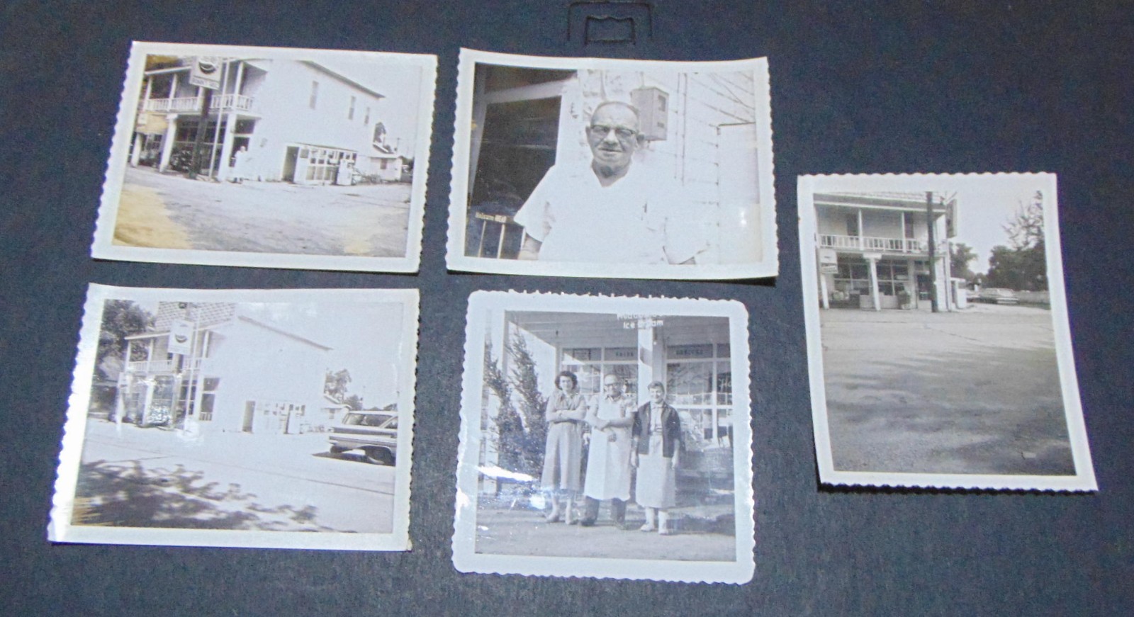 5 Vintage Photos of Roark's Grocery Store/Market in Jewett Illinois
