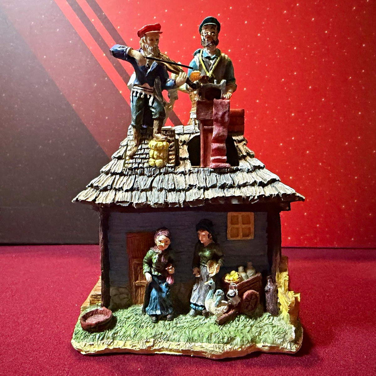 The Fiddler Collection Fiddler on the Roof Resin Figurine Painted 3D The Fiddler Collection Fiddler on the Roof Resin Figurine Painted 3D