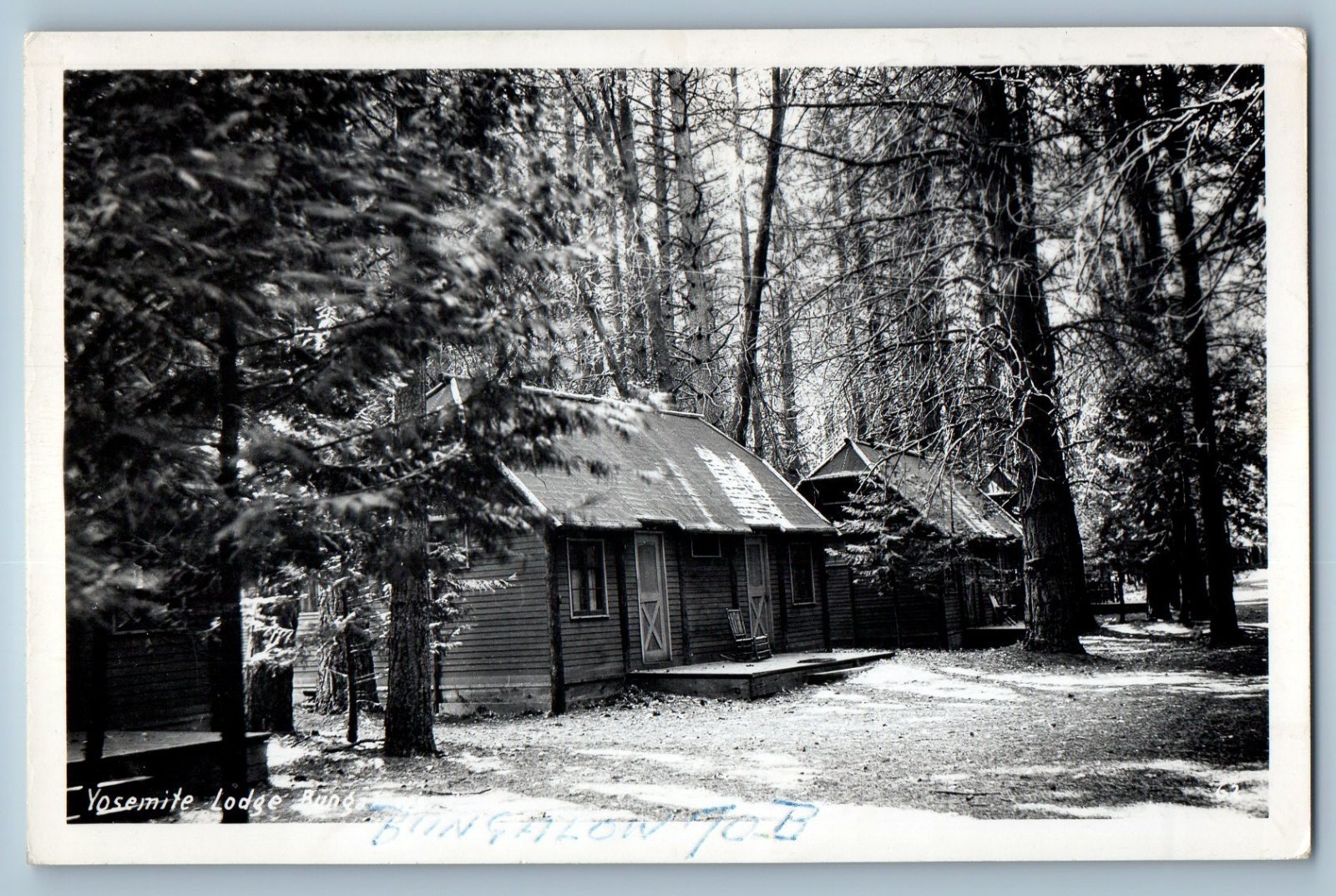 1952 Yosemite Lodge Bungalow Camp Curry California CA RPPC Photo Postcard 1952 Yosemite Lodge Bungalow Camp Curry California CA RPPC Photo Postcard