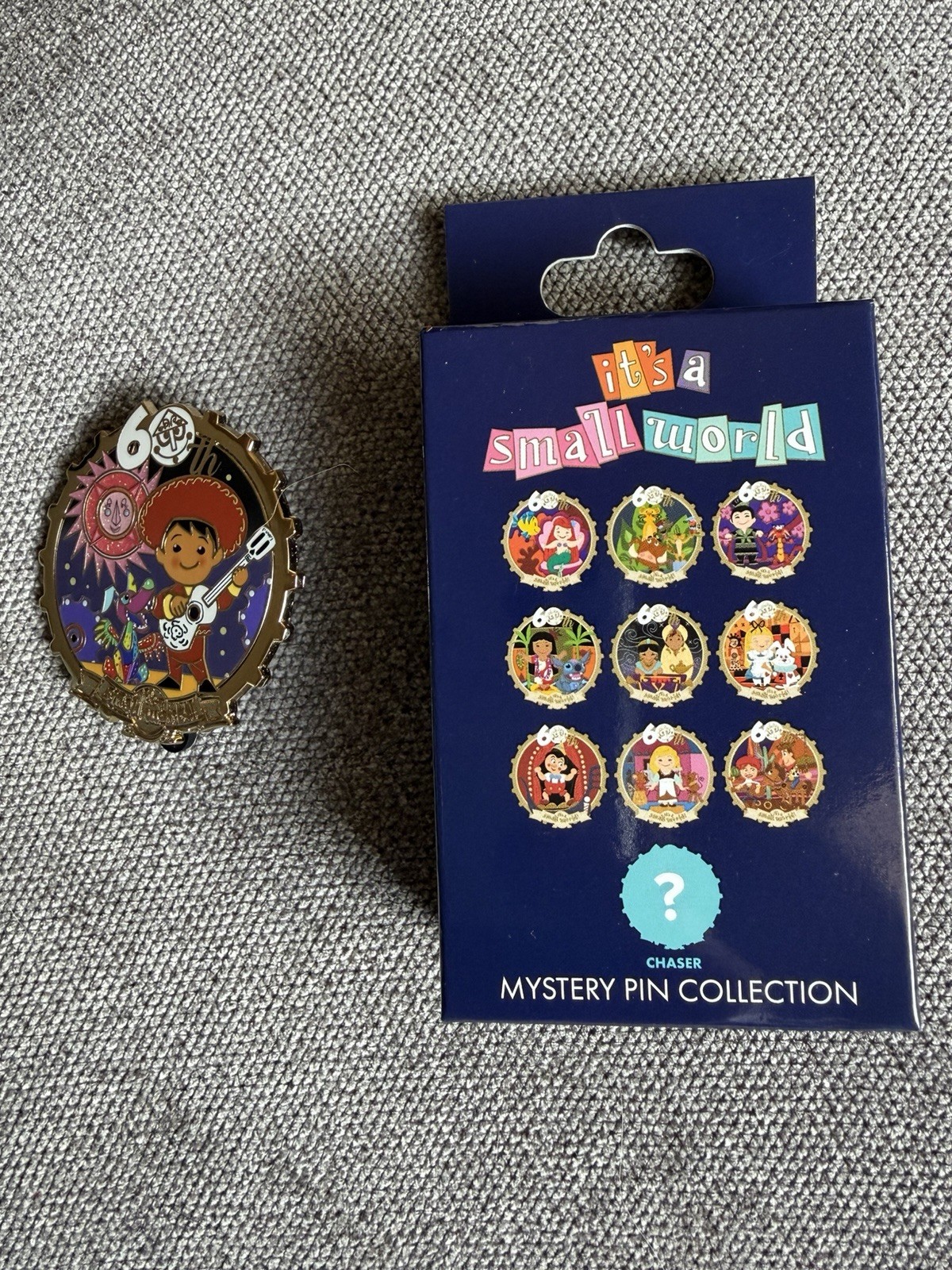 D23-Exclusive \'\'it\'s a small world\'\' 60th Anniversary Mystery Pin Coco- CHASER D23-Exclusive \'\'it\'s a small world\'\' 60th Anniversary Mystery Pin Coco- CHASER