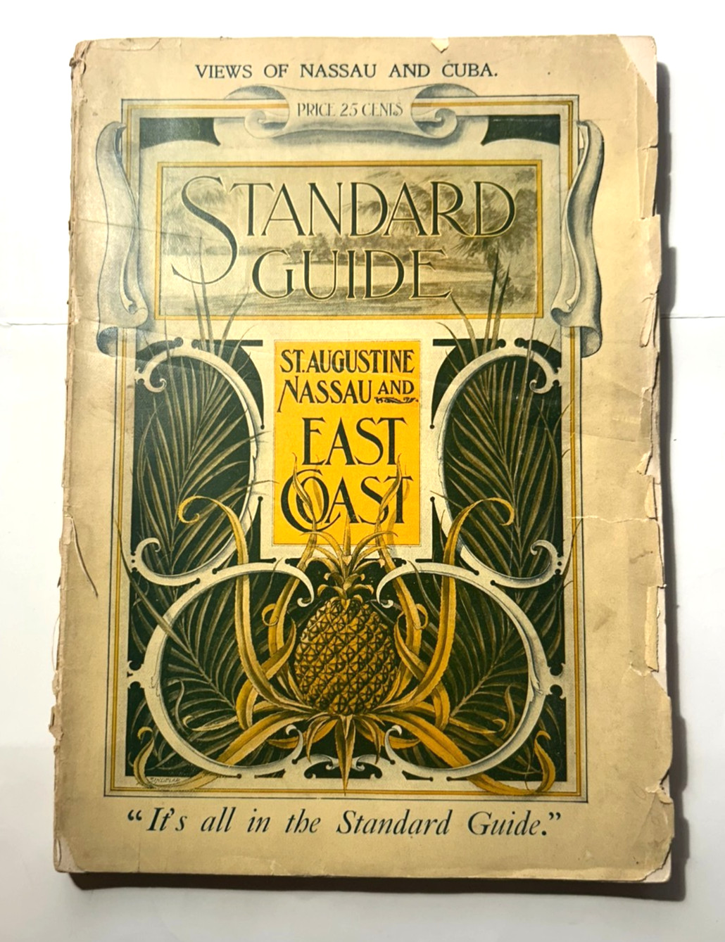 Vintage Standard Guide Views of Nassau and Cuba