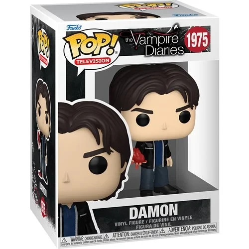 The Vampire Diaries Damon Funko Pop Vinyl Figure #1975 PREORDER The Vampire Diaries Damon Funko Pop Vinyl Figure #1975 PREORDER