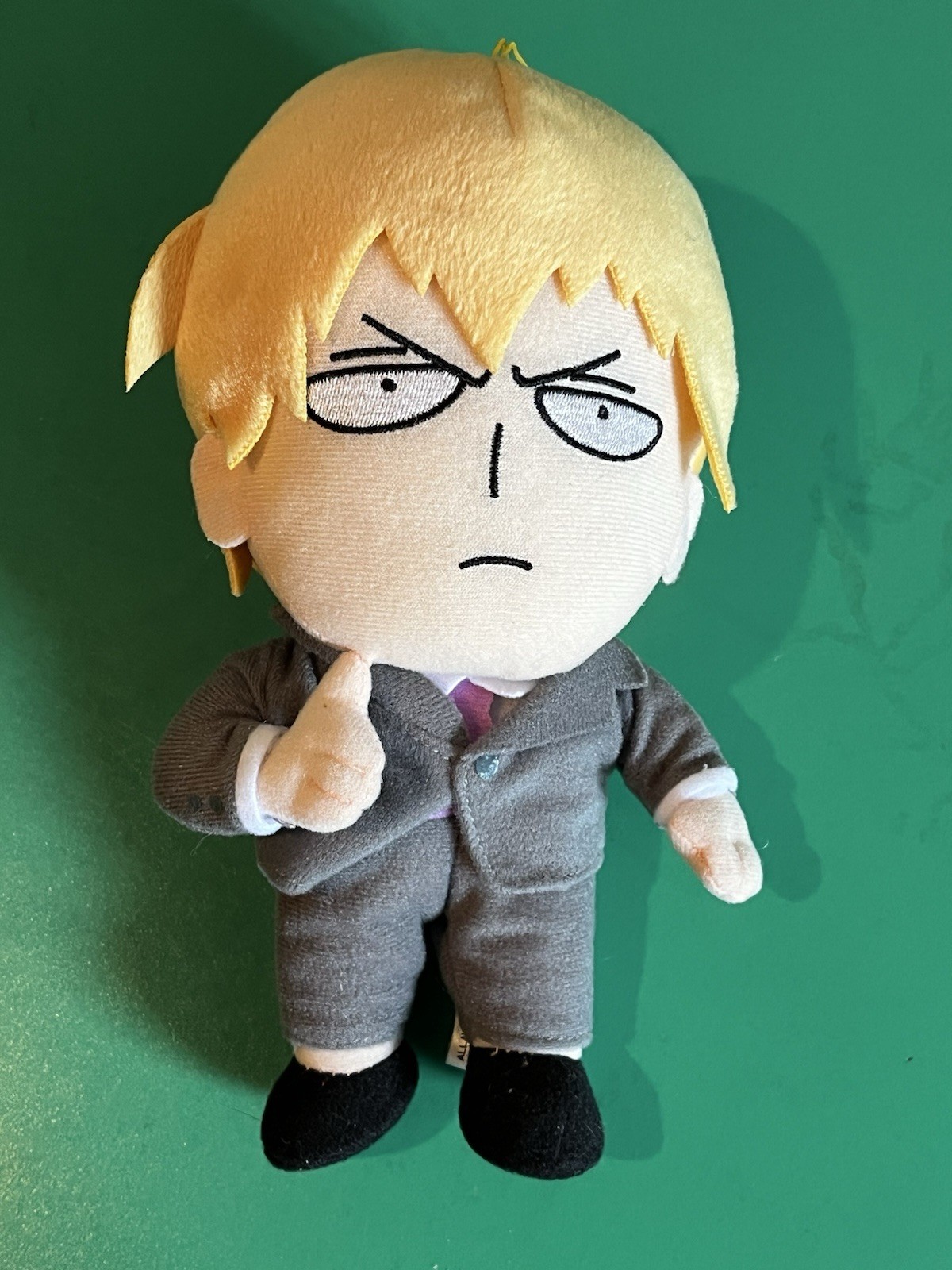 Mob Psycho 100 Anime Arataka Reigen Plush Toy 8