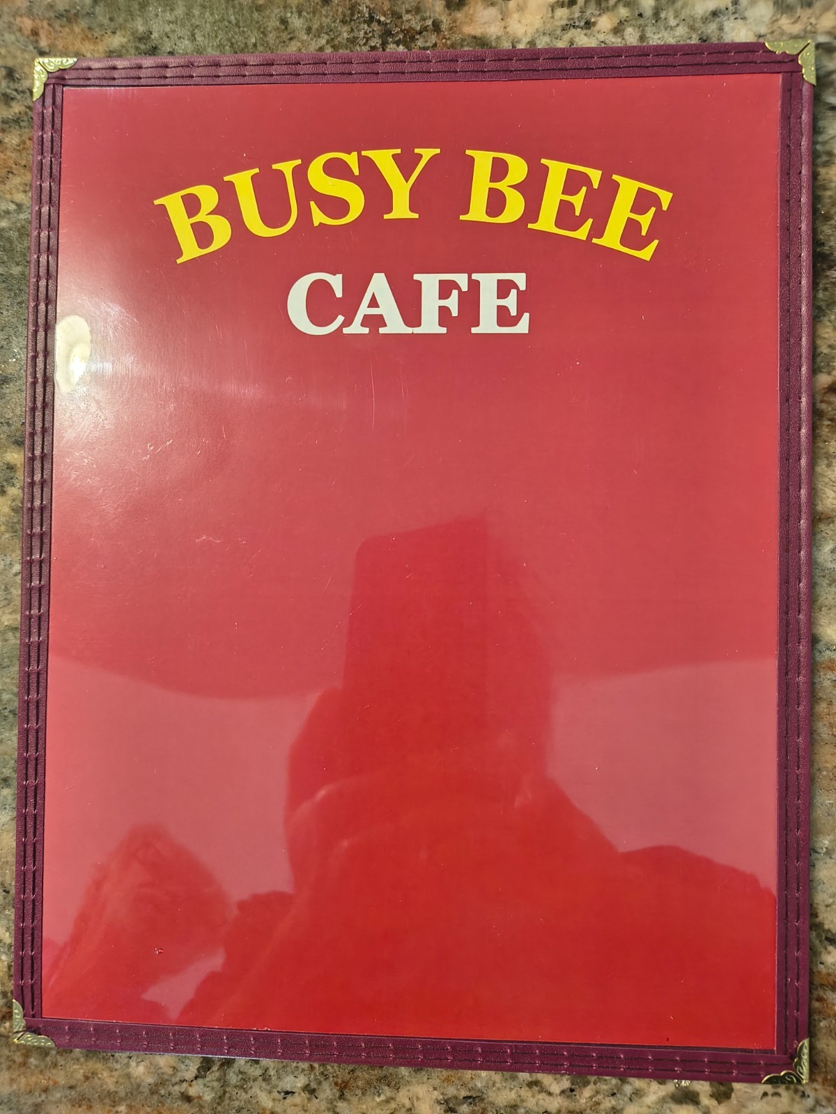 Twilight Zone Mystic Seer Busy Bee Cafe Menu--RARE Twilight Zone Mystic Seer Busy Bee Cafe Menu--RARE