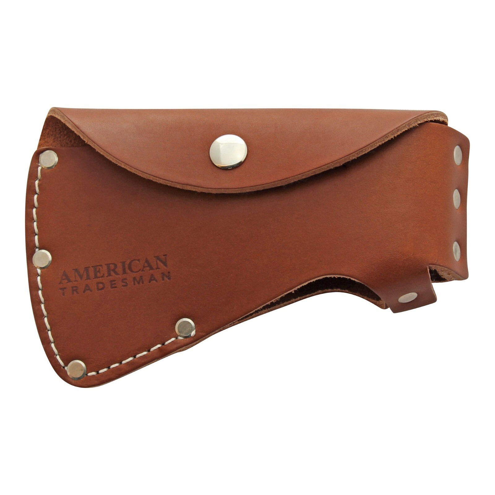American Tradesman 330BN - Brown Leather Camp Axe/Hatchet Sheath Holster American Tradesman 330BN - Brown Leather Camp Axe/Hatchet Sheath Holster
