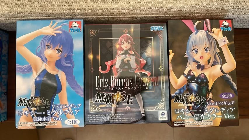 Mushoku Tensei Eris Boreas Greyrat & Roxy Greyrat Figure Jobless Reincarnation