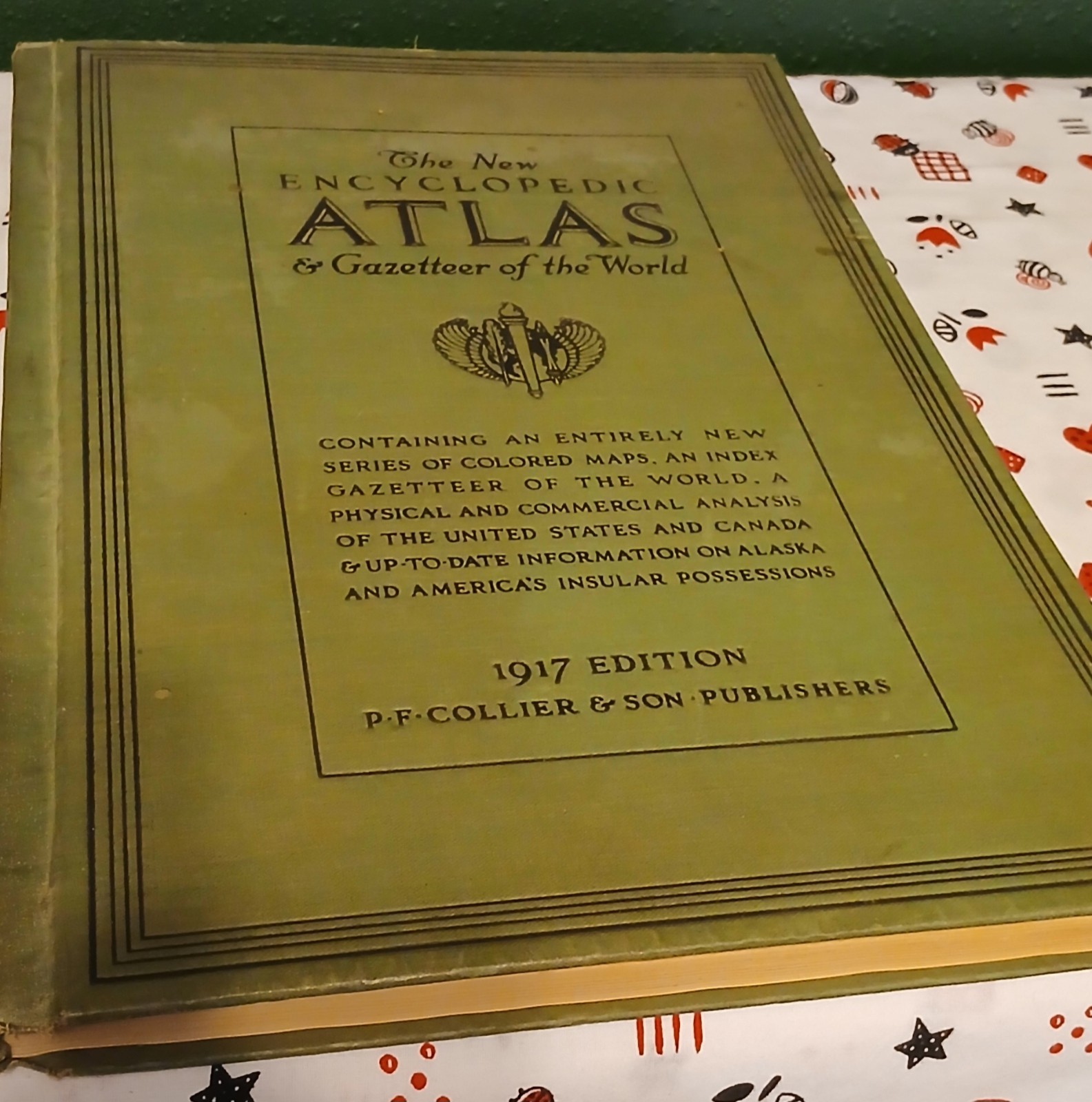 New Encyclopedic Atlas and Gazetteer of the World 1917 Edition P.F. Collier New Encyclopedic Atlas and Gazetteer of the World 1917 Edition P.F. Collier