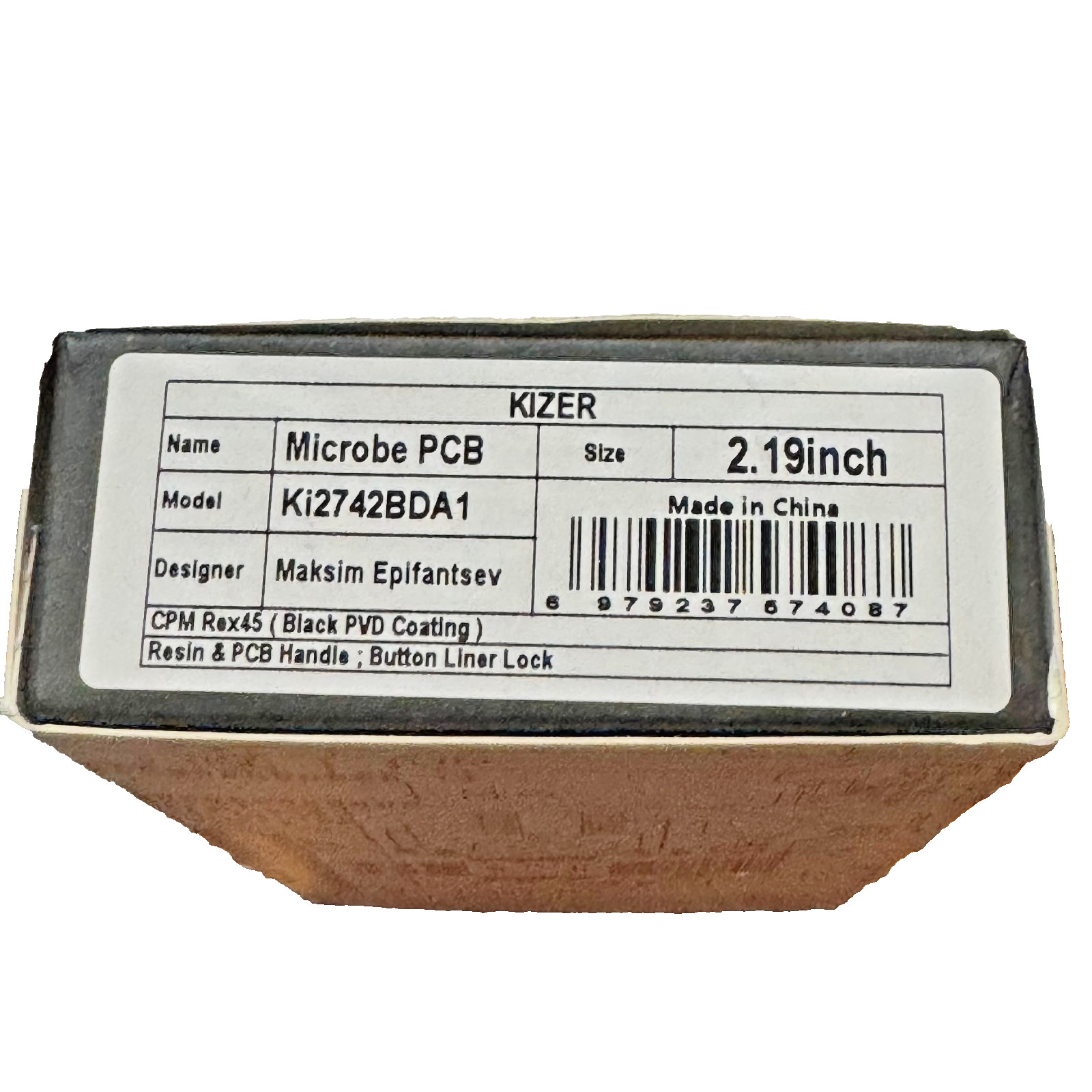 Kizer Microbe Pcb White CPM Rex45-sold out 190/200 Kizer Microbe Pcb White CPM Rex45-sold out 190/200