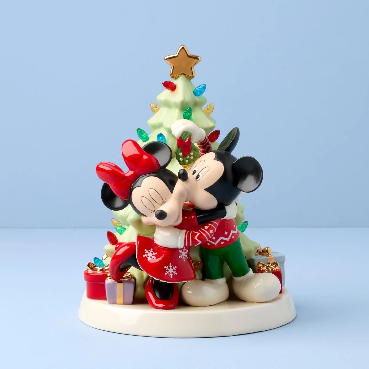 LENOX DISNEY LIT TREE FIGURINE 897677.NEW IN BOX LENOX DISNEY LIT TREE FIGURINE 897677.NEW IN BOX