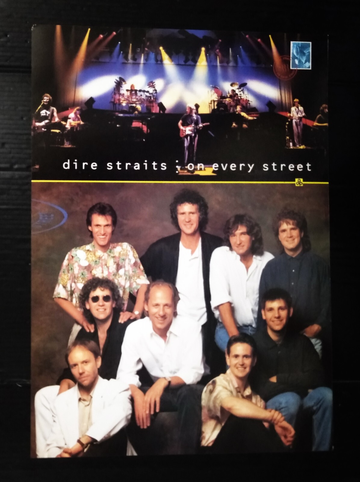 C182 Dire Straits Vintage Thailand ONLY 1 COLOR PAGE MEGA RARE