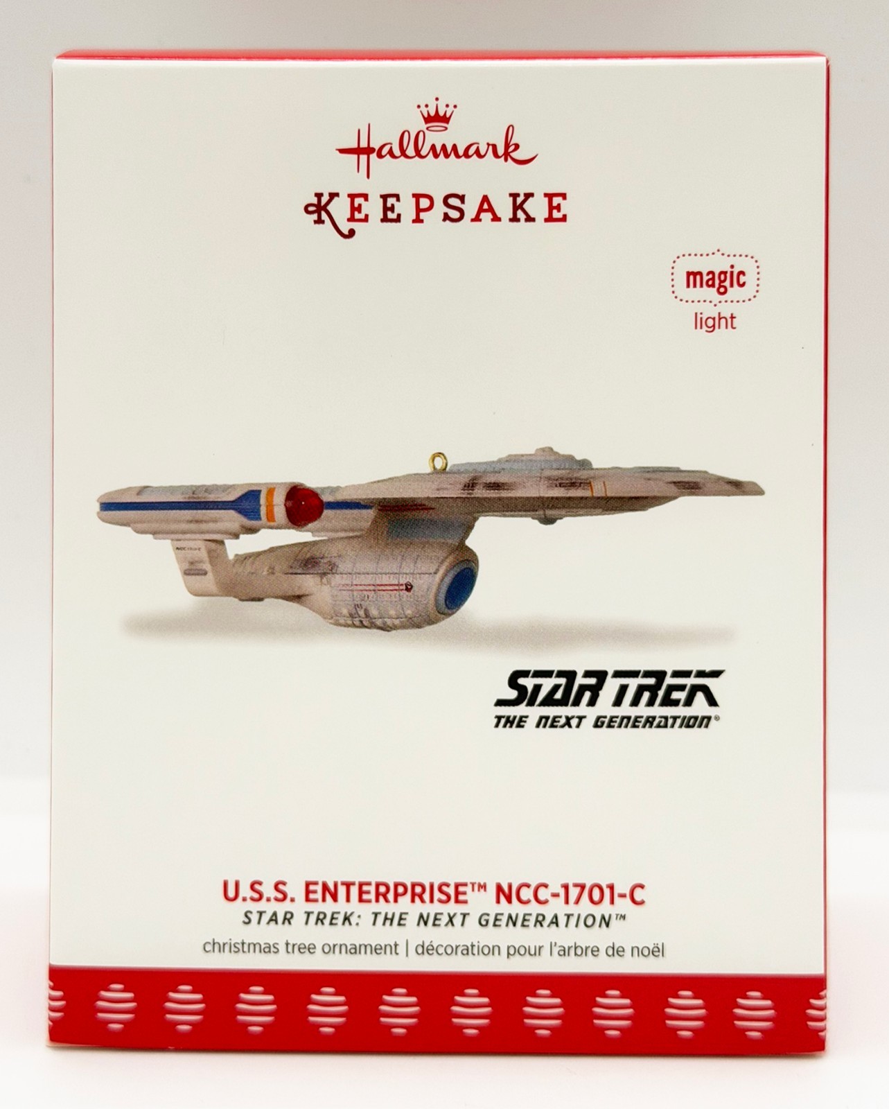 2017 SDCC Exclusive Hallmark Star Trek USS Enterprise NCC-1701-C Battle Damaged 2017 SDCC Exclusive Hallmark Star Trek USS Enterprise NCC-1701-C Battle Damaged
