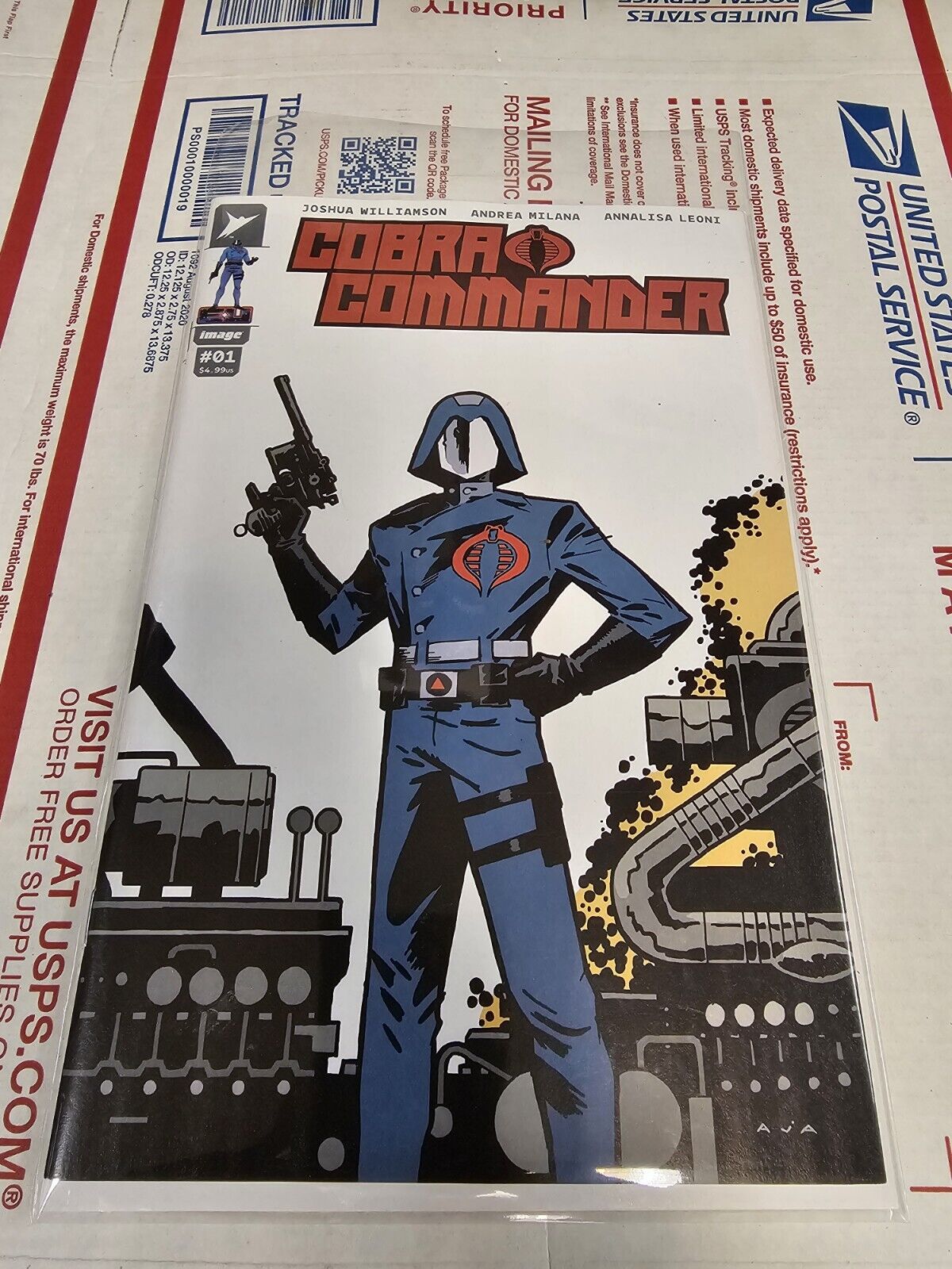 Cobra Commander #1 Variant Cover B - Image Comics 2023 NM- OR BETTER