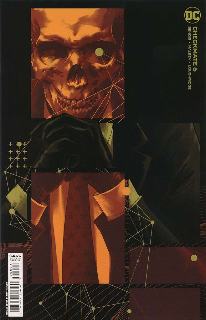 Checkmate (3rd Series) #6A VF/NM; DC | Bendis cardstock - w/Bag+Board Checkmate (3rd Series) #6A VF/NM; DC | Bendis cardstock - w/Bag+Board