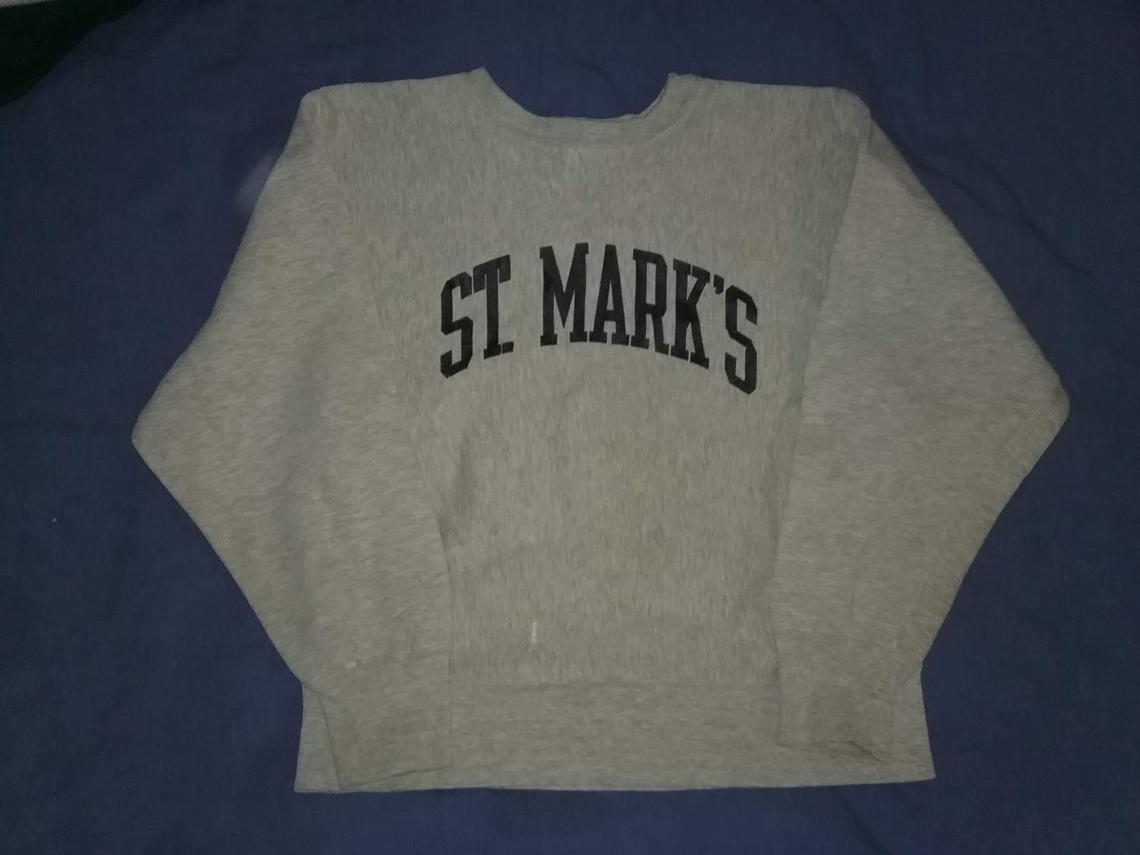 Vintage St. Mark's School Southborough, MA Champion Reverse Weave Sweatshirt VGC