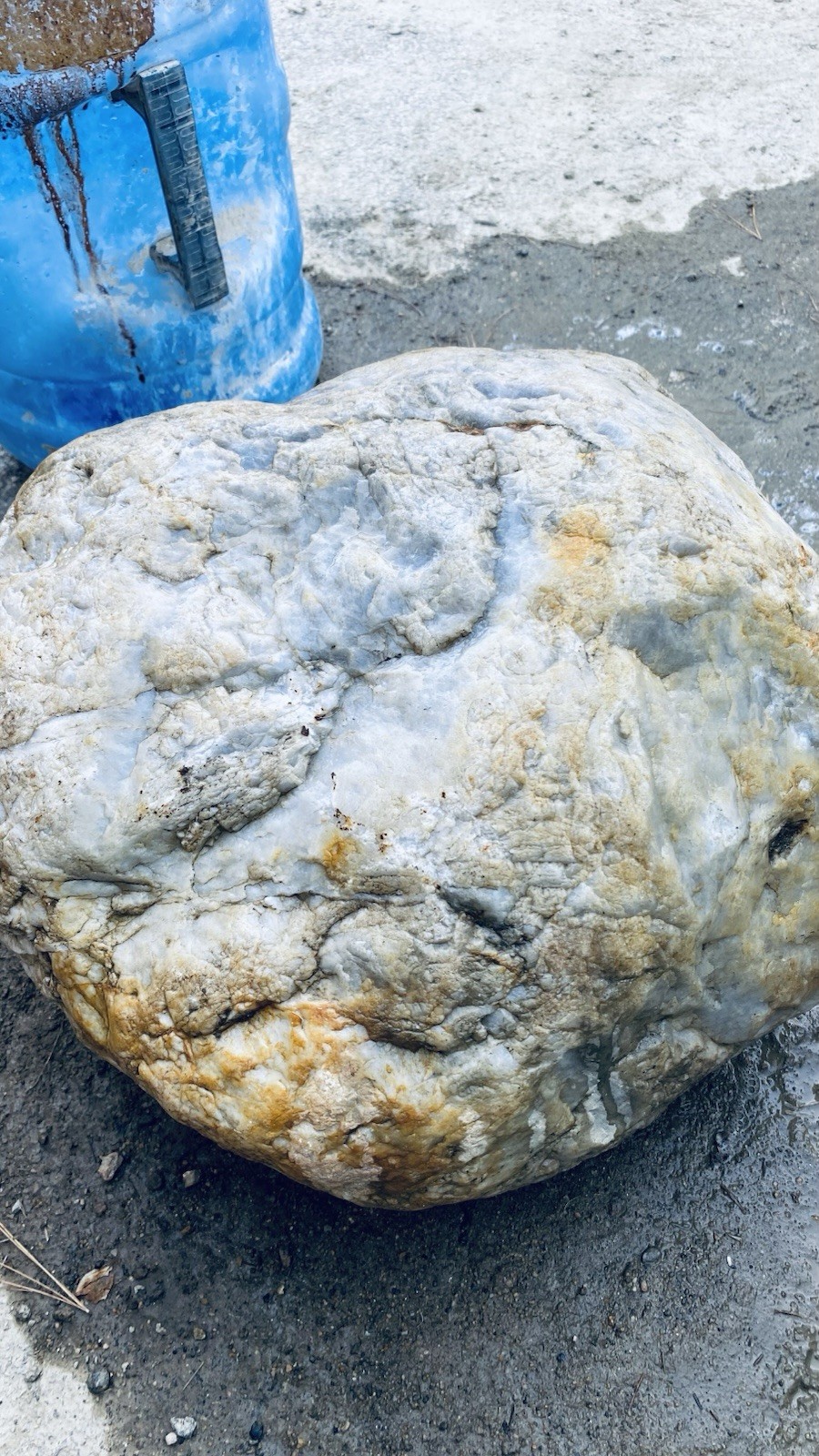 A Large Piece Of Natural Quartz A Large Piece Of Natural Quartz