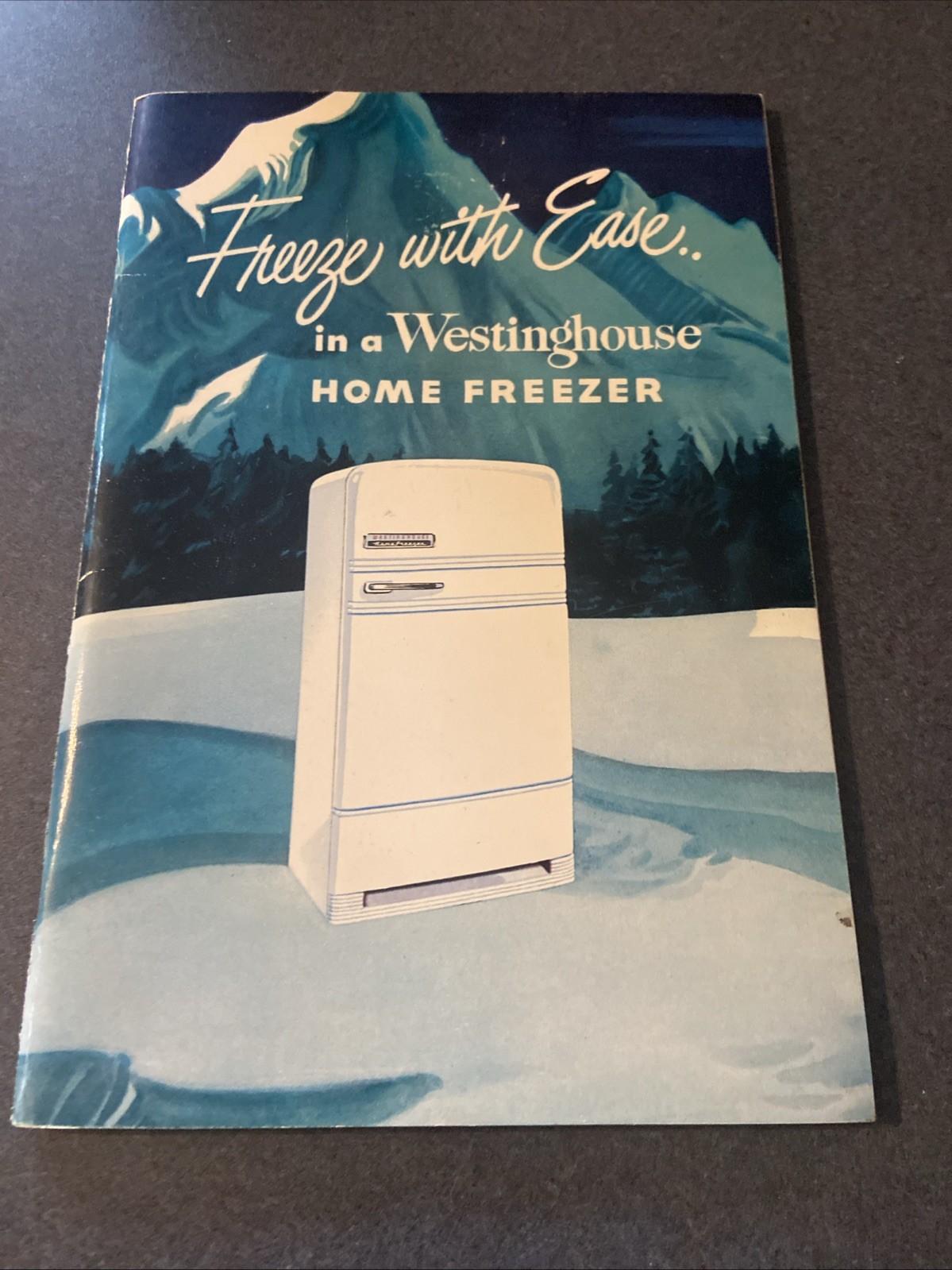 Vintage 1949 Westinghouse Home Freezer Booklet