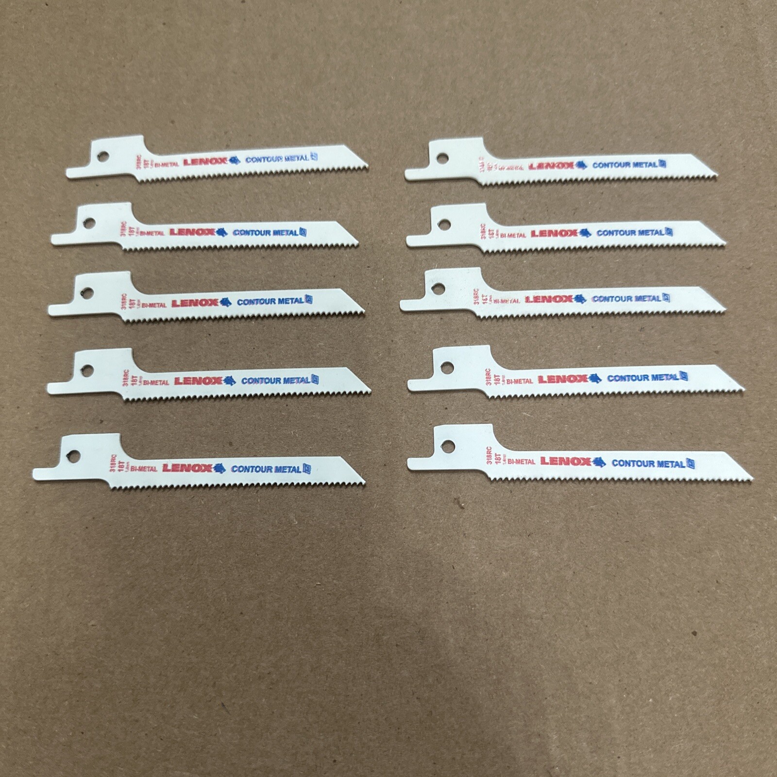 10pc LENOX 20521-318RC 18T BI-METAL RECIPROCATING SAW BLADE (10 Pack) 10pc LENOX 20521-318RC 18T BI-METAL RECIPROCATING SAW BLADE (10 Pack)