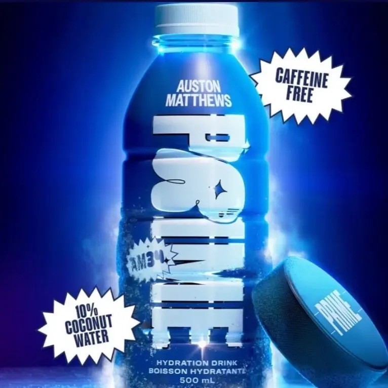 Auston Matthews Prime Hydration Flash Sale Limited – Canadian Exclusive – Sealed