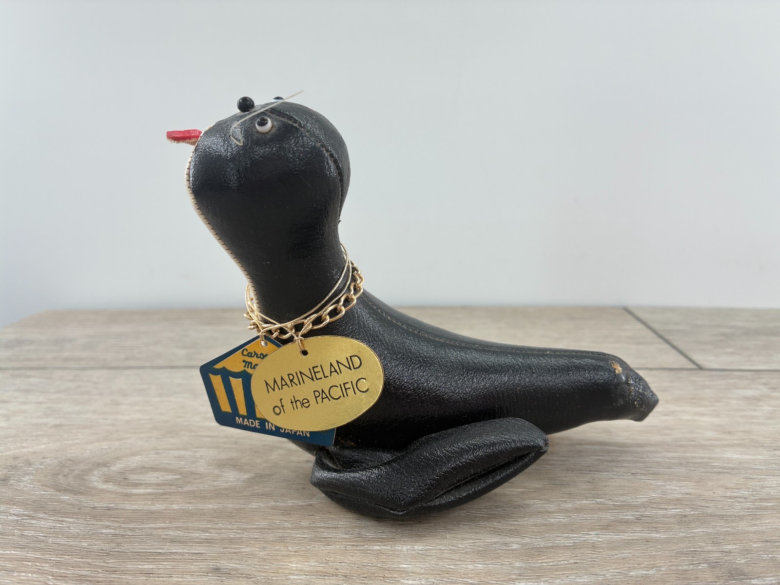 Vintage Marineland of the Pacific Souvenir Animal Toy Seal Carousel Mascot Rare