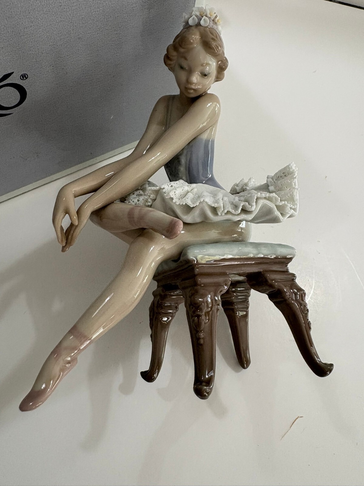 Lladro Recital Ballerina Porcelain Figurine No. 5498 Lladro Recital Ballerina Porcelain Figurine No. 5498