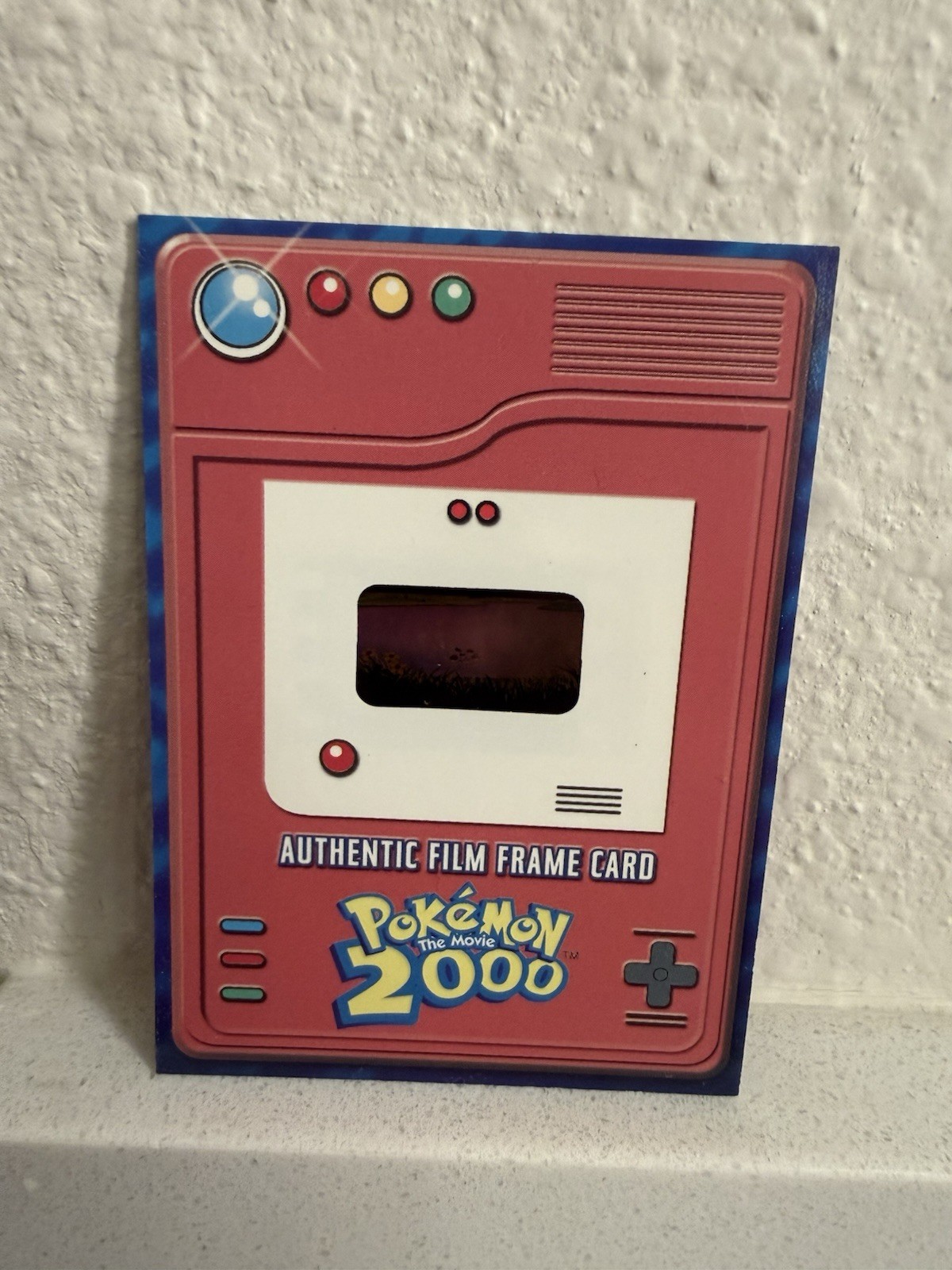 Pokémon The Movie 2000 Topps Authentic Film Frame Card